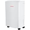 Corbero Corberó - Deumidificatore | CDG50 | Capacità 50 L/giorno | Serbatoio 5,6 L | Scarico continuo | Spegnimento automatico | Refrigerante ecologico R290 | Alte prestazioni | Colore bianco
