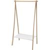 WELL HOME MOBILIARIO & DECORACIÓN Well Home Appendiabiti in bambù con ripiano 86x57x155cm