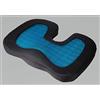 Lifenaxx U-Shape Gel Insert Silicone Coccyx Cushion Memory Foam Seat Orthopedic Pain Relief Viscoelastic Seating Pillow LX-014