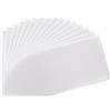 Vaessen Creative Carta Vellum A4-16 pz - Bianco Trasparente | Semi-trasparente, Finitura lucida, 110 g, Creazione di biglietti, Scrapbooking, Journaling, Papercraft fai-da-te