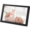 VBESTLIFE Cornice Digitale da 12,1 Pollici, Cornice Digitale con Schermo IPS HD 1280x800, Supporta Memoria da 32 GB, Montabile a Parete, per Soggiorno, Casa, Ufficio (Spina europea)
