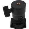 Toyvian Supporto Testa Sfera per Treppiede Filettatura 1/4, Struttura in Lega e Plastica, Rotazione Panoramica a 360°, per Ring Light e Live Streaming