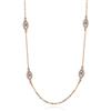 Generic Collana con ciondolo malocchio di personalità Collana in argento sterling 925 con catena lunga in Collane turche Gioielli da donna con fortuna
