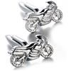 kowaku Gemelli da Camicia Gemelli in Ottone Motociclistico