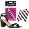 Foot Petals Strappy Strips 8-Pack, One Size, Black Iris by Foot Petals