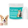 JKKEOXYLIC Zampalife Salviette Dentali, Salviette Denti ZampaLife per Cani e Gatti - Aiutano a Pulire I Denti, Freschezza dell'alito Senza Bisogno di Spazzolino per Cuccioli e Adulti，1pcs