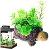 Ratpzou Pietra Porosa per Acquario - Piccola Pietra Decorativa in Resina per Effetto Bolle | Decorazioni con Diffusore di Bolle per Vasca per Pesci | per Laghetti Casa Ufficio Decor