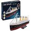 Revell 3D Puzzle- Probabilmente la Nave più Famosa al Mondo, RMS Titanic