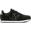 Armani Exchange Sneaker da Donna con Logo Rio Side, Nero, 35 EU