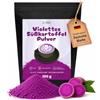 D&O Nature Products Ube Latte - Polvere di patata dolce viola 100 g | Confezione Richiudibile - Colorante Naturale, vegano per Ube Latte, Dolci, Bevande - Superfood