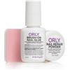 ORLY Nail Rescue Kit per riparare unghie con colla, polvere e mini buffer | Kit con colla, polvere e mini buffer per riparare le unghie in tre fasi, con applicazione mirata e finitura della superficie