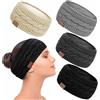 Kavya Fascia Capelli Donna Invernale, Fasce Per Capelli Cerchietti Per Capelli Donna Annodato Paraorecchie Inverno Copri Orecchie Accessori Capelli