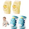 JEXOWIQ 2 Paia ginocchiere gattonamento,ginocchiere per gattonare，ginocchiere per gattonare Ginocchiere per Protettore Antiscivolo Cotone Elastiche Unisex Ginocchiere,Stile B