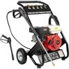 PINYELIN Power Equipment Pulitrice Ad Alta Pressione A Benzina Autoadescante Idropulitrice Professionale 7,5 CV Motore A Quattro Tempi 2200 PSI 2,3 GPM Nero Rosso