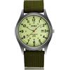 JewelryWe Donne Braccili in Tessuto Orologio da Polso da Donna al Quarzo Giapponese Minuto Colore Nero/Verde/Blu Orologio Ragazzi alla Moda Regalo