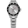 RATIO FreeDiver, orologio subacqueo con vetro zaffiro giapponese, automatico, resistente all'acqua fino a 200 m, orologio subacqueo da uomo, Raggio di sole argento, Subacqueo