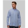 Polo Ralph Lauren Camicia Blu In Lino Da Uomo Polo Ralph Lauren