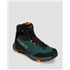 Dolomite Scarpe Alte In Pelle Da Trekking Da Uomo Dolomite Vernale Leather High Gtx Verde Scuro-nero