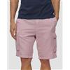 Paul and Shark Shorts Di Lino Da Uomo Paul&shark Rosa