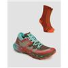 X-Bionic Scarpe Da Corsa Trail Unisex X-bionic Terraskin X02 + Calze Tecniche