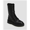Aeronautica Militare Stivaletti In Pelle Stringati Da Donna Aeronautica Militare Neri