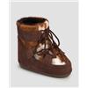 Moon Boot Stivali Da Neve Moon Boot Icon Low In Pelle Naturale E Camoscio