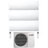 Mitsubishi Electric Trial Split Climatizzatore MSZ-BT 9+9+9 BTU Inverter con MXZ-3F54VF4 Wi-Fi Integrato R32