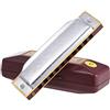 Generic 1072-C Folkmaster - Armonica diatonica standard a 10 fori, in Do 20, per studenti principianti