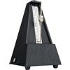 Sondery Metronomo meccanico classico con campana per pianoforte, chitarra, tamburo, violino e sassofono, tutti gli strumenti, gamma Tempo 40-208 bpm, Beats 02346, custodia in ABS con venature del