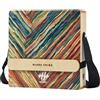 YooMoou Cajon Drum Box portatile - Cajon Drum da viaggio, strumento a percussione in legno for principianti, TRE/BASSI/T&B 3 tipi di effetti sonori(Painted)