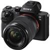 SONY - Alpha 7 Mark II Nero Kit 28-70 mm F / 3.5 - 5.6 OSS Sensore CMOS Exmor Full Frame Display 3'' Filmati Full HD Stabilizzato Wi-Fi / NFC - SPEDIZIONE GRATUITA