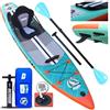 DURAERO - Stand Up Paddle Board gonfiabile SUP Board Set, 330x76x15cm, fino a 150kg, Accessori completi, Celeste - SPEDIZIONE GRATUITA