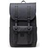 Herschel Unisex Little America Backpack Grid Black/Black Standard - 30L