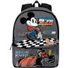 Disney Topolino Champion-Zainetto Piccolo HS FAN, Grigio 25 x 35 cm, Capacità 12 L