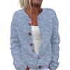 Gienslru Cardigan Donna Lungo Elegante Maglieria a Maniche Lunghe, Leggero Aperto sul Davanti con Tasche, Maglia Morbida Casual, Golfino Comodo per Autunno Inverno, Taglie Forti Coprispalle Giacca