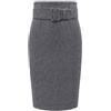 JITEM Gonna a Tubino al Ginocchio da Donna Autunno Inverno Gonna Longuette Aderente in Lana da Ufficio con Linea sotto Il Ginocchio