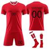 JKJFJKA Maglia Calcio per Bambini Adulti Set di Maglie da Calcio Bambino/Uomo Maglietta Completo Tuta Completino da Allenamento per Il Calcio Camicia Pantaloncini e Calzini
