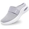 Generico Ciabatte Ortopediche Donna Estive Slip On Leggere Pantofole Antiscivolo Chiuse Scarpe con Plantare Estraibile Morbido Traspiranti Sneakers Ciabatte Donna Estive Comode