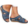 Generico Ciabatte Ortopediche Donna Estivi Sandali con Zeppa Donna Comode Supporto Arco Plantare Pantofole Eleganti Leggere Plateau Scarpe con Tacco Wedges Antiscivolo Suole Sandalo per Camminare
