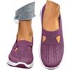 Generico Scarpe Ortopediche Donna Senza Lacci Morbida Sneakers Scarpe da Ginnastica Traspirante Antiscivolo Leggere Sneakers Donna Estive da Corsa Estive Comode