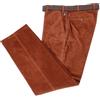 BRUHL Pantaloni in Velluto a Coste Parma B Genua da Uomo Marrone ruggine - W36 L34