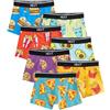 NEXT Ragazzo Confezione da 7 Boxer Aderenti Food Print 3 Anni-4 Anni