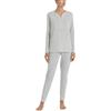 RAGNO Pigiama Donna Lungo Cotone Jersey Leggero Unita DT20N1