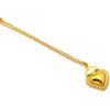 Generico Collana Fine Cuore Sacro - Acciaio Inossidabile (Oro)