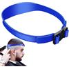 Générique Guida al taglio di capelli maschile - striscia di silicone curva per radere la scollatura, modello fai da te per il collo del collo | Modellazione dei capelli, rasoio manuale per uso domestico, sì