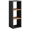 Vicco Mobile a scaffali Orlando, Antracite/Rovere dorato, 30 x 80.1 cm
