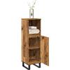 Generico Armadietto da Bagno Legno Antico 30x30x100 cm in Truciolato,Marrone,13.6kg,857211