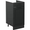 Vicco Mobiletto base cucina R-Line, Antracite country/Antracite 40 cm