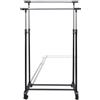 Generico Appendiabiti Regolabili 2 pz con 2 Aste per Abiti,Forniture domestiche,Immagazzinamento e organizzazione,Abbigliamento e sistemazione negli armadi,Stand appendiabiti e organizer per armadi-270182