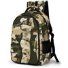 WECECE Zainetto Camo Print Bambine 8-11 Anni Zaino per Computer Camouflage Alunni Classe 3-5 Borsa Scolastica per Studenti Leggero Resistente Regalo Compleanno Backpack